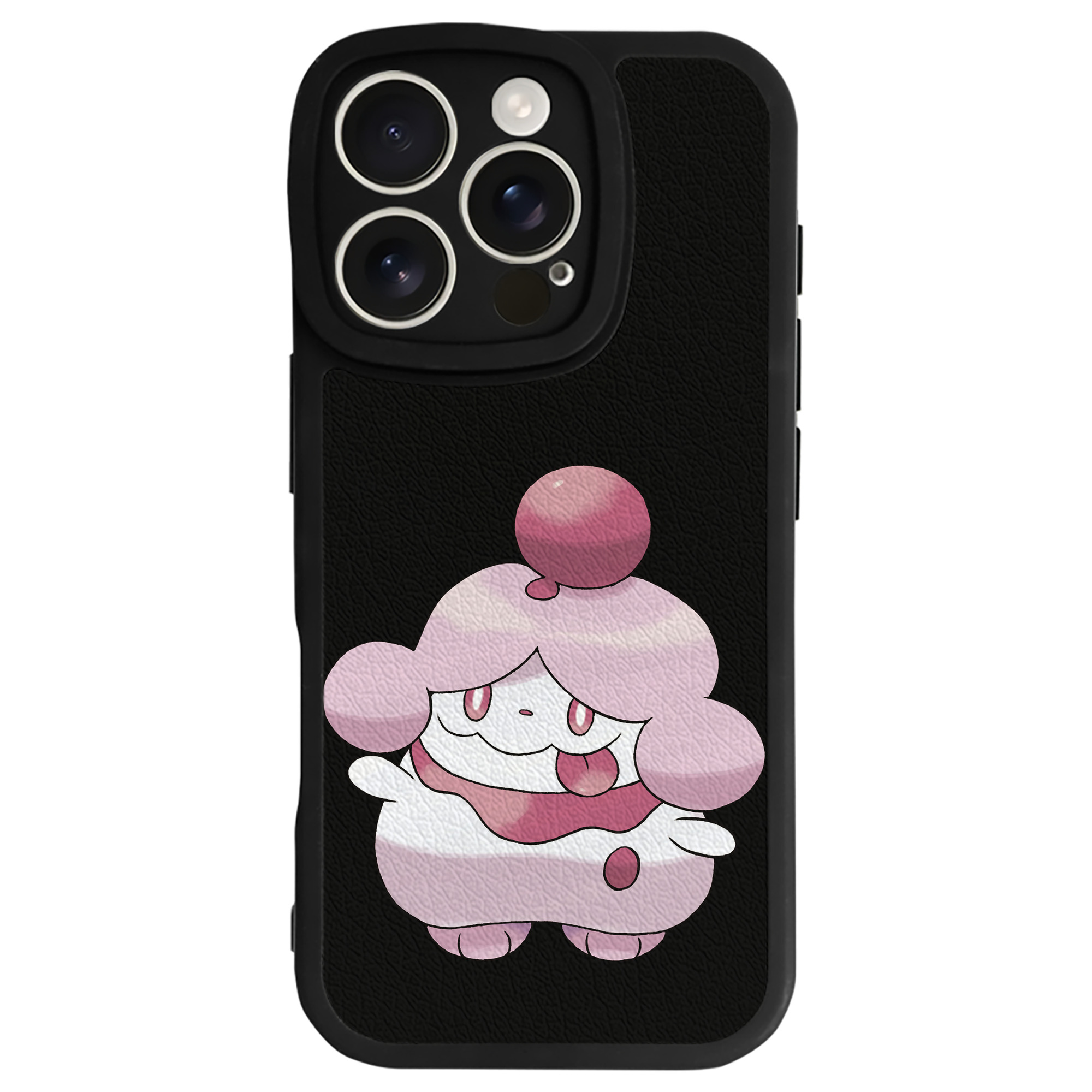 （画像用） ポケットモンスター Pokémon 【iPhone 16シリーズ対応】シリコンスマホケース（レザー調） 材質：シリコン